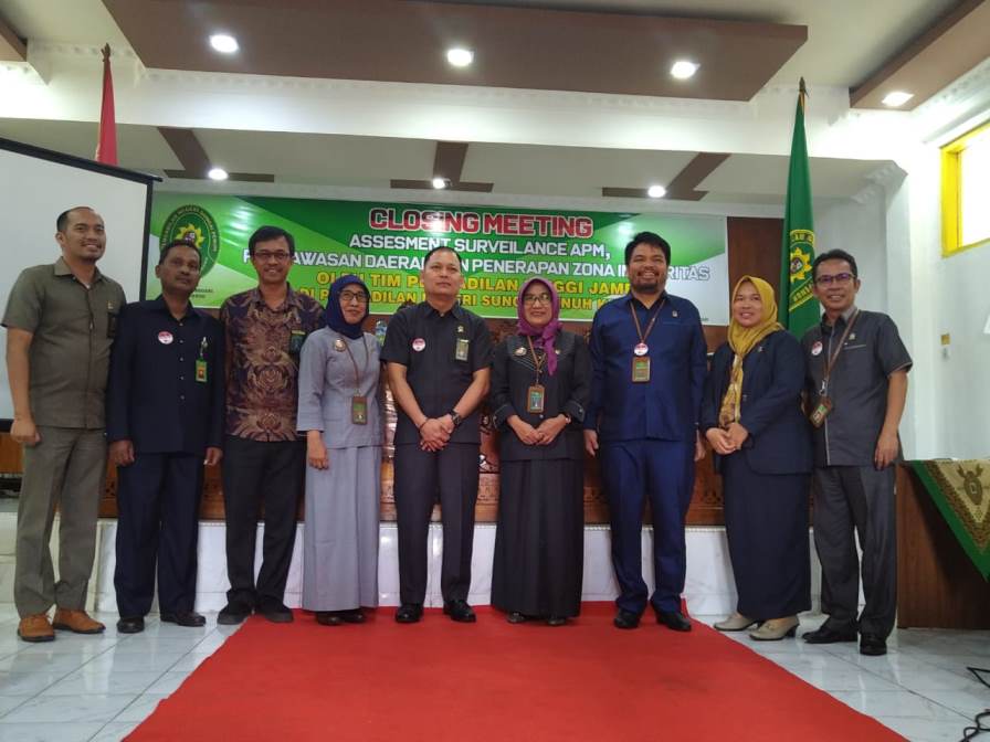 Closing Meeting, Asessmen Surveilance APM, Pengawasan Daerah dan Penerapan Zona Integritas